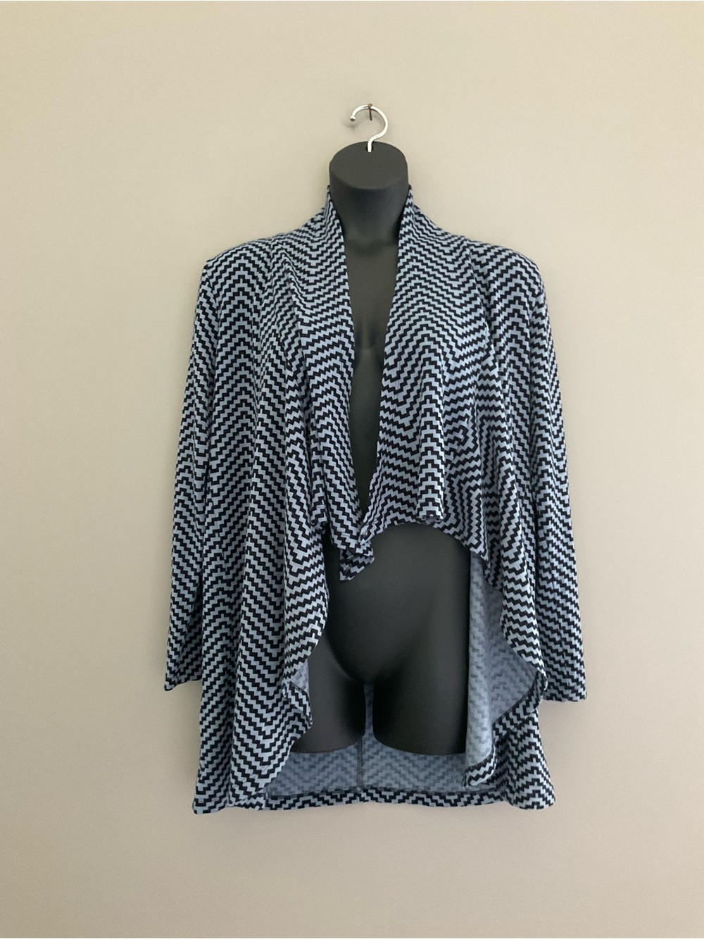 The Limited, Blue & Black Cardigan